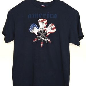 America Keep on Rocking T-shirt XL